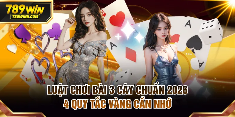 luật chơi bài 3 cây chuẩn